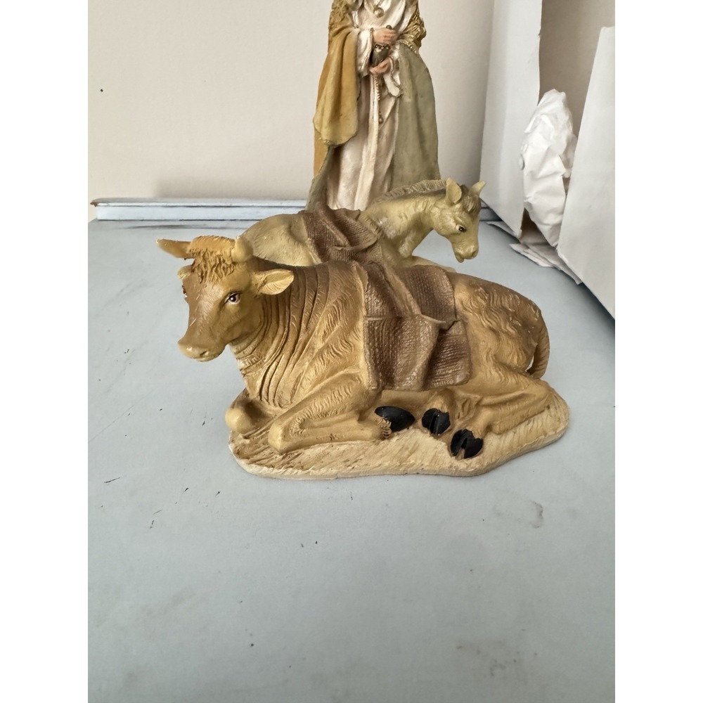 Silent Night Nativity Manger Collection 5"-8" Large Set Of 10 Christmas Holiday - Picture 8 of 16